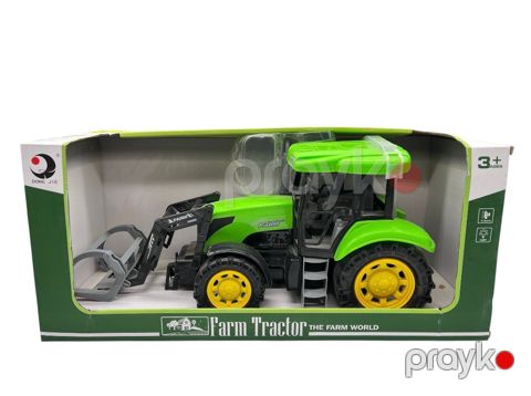 Oyuncaq maşın Farm Tractor, plastik, yaşıl — Bakı