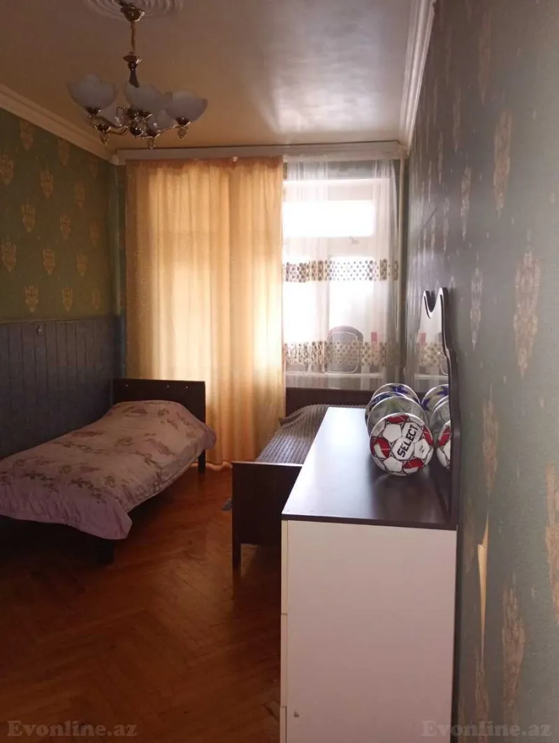 Satılır 3 otaqlı Mənzil Köhnə tikili 90 m² Bakı, Nərimanov r., Gənclik m — Mənzil, Bakı (4)