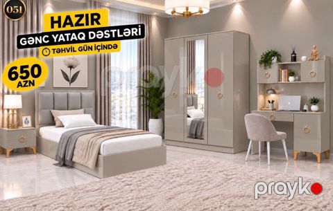 Hazır Gənc Yataq Dəstləri – gündə təhvil Qiymət: 650 AZN Komplektin