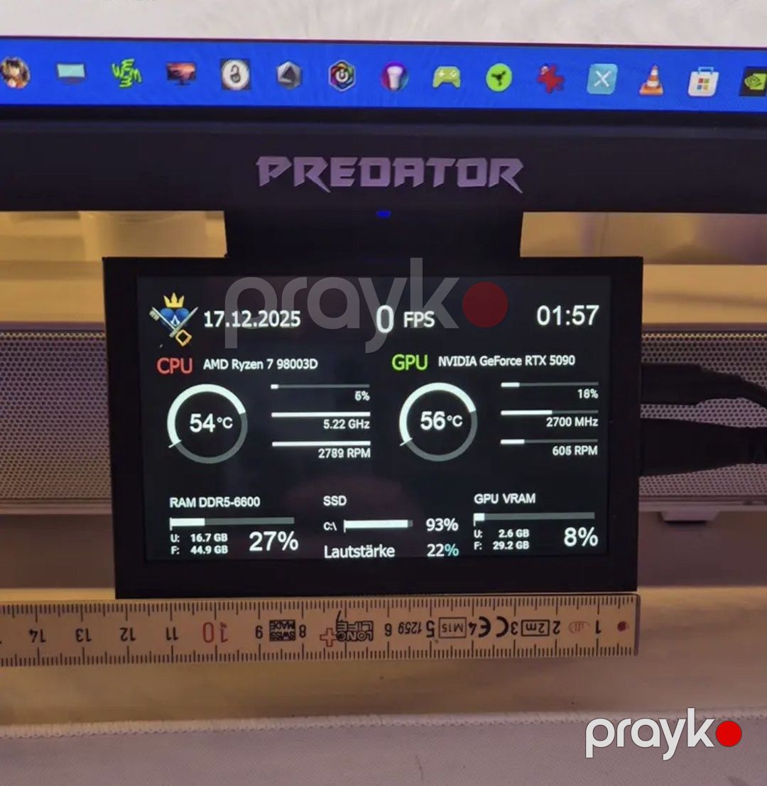 Lesown 5 inç sensor universal ekranı — Kompüterlər və noutbuklar, Bakı (10)