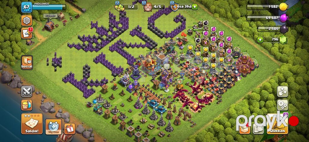 Clash of Clans hesabı satılır ikisi biryerde – tam inkişaf etmiş baza — Mühasibəlik, maliyyə, Bakı (2)