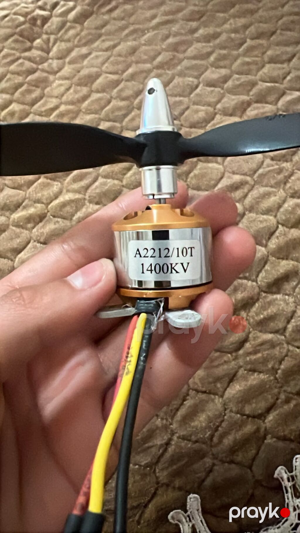 A2212/10T 1400KV fırçasız mühərrik + propeller dəsti - Model — Mühərriklər, Bakı (2)
