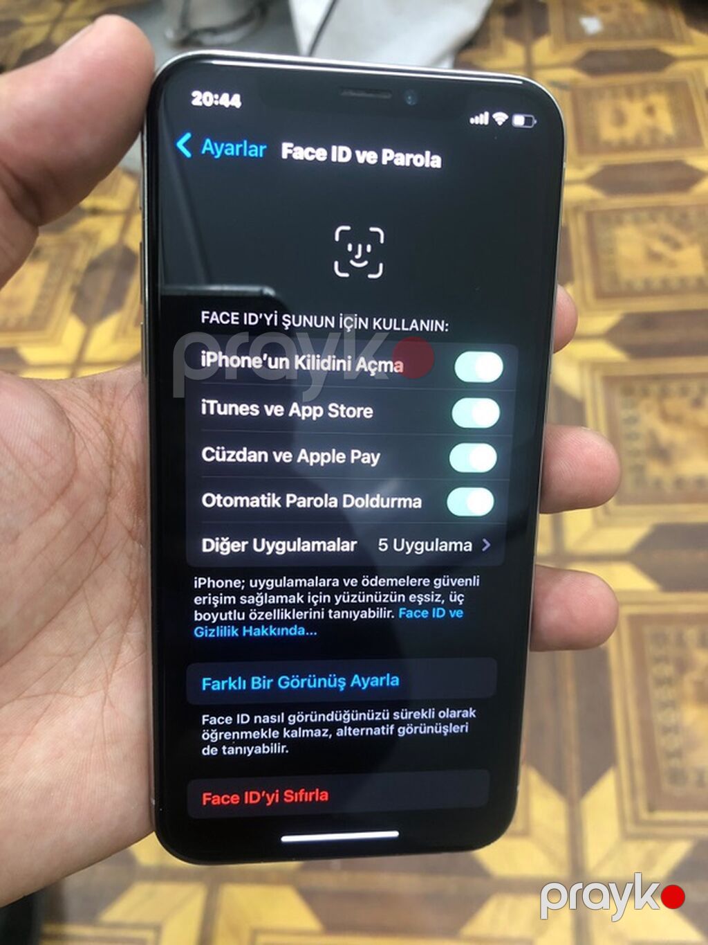 IPhone X, 64 GB, Ağ, Simsiz şarj — Apple iPhone, Digah (5)