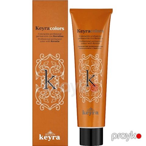 Permanent professional saç boyası keratin ilə Keyracolors 3+ Dərin tünd qəhvəyi 100 ml — Bakı