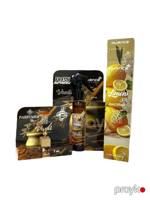 Ətirlər, ətir dəstləri Tam hədiyyə dəsti 3-lü - Limon-Vanil-Vanil-0241 — Bakı