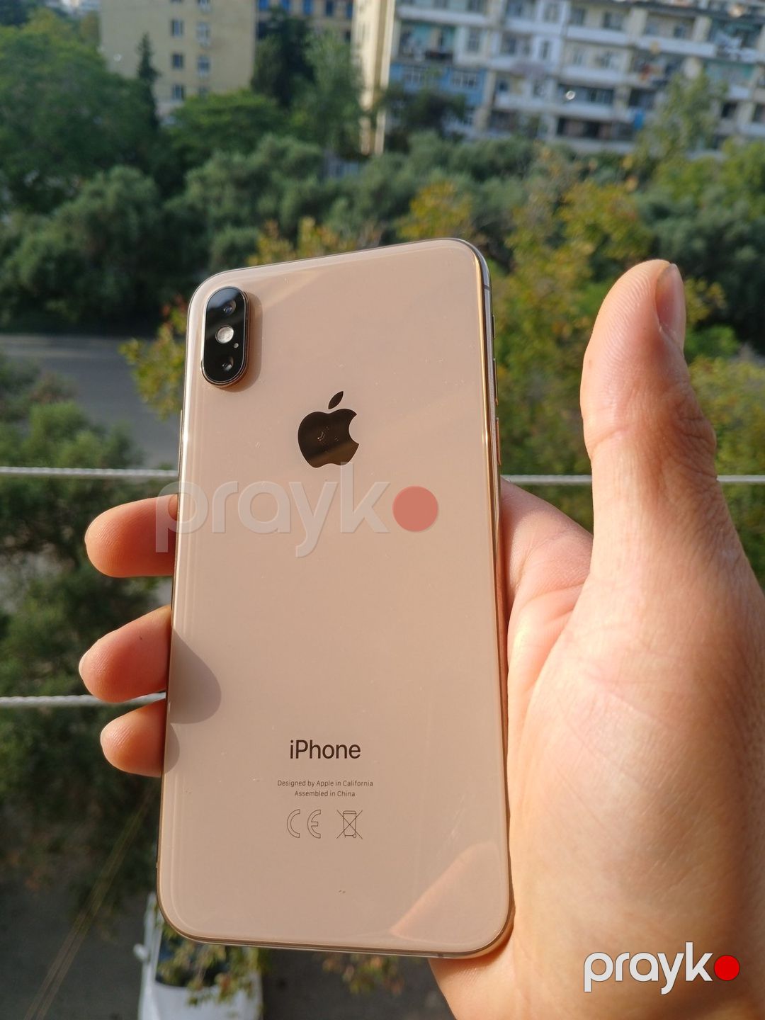 Apple iPhone XS Gold 64GB/4GB — Smartfonlar, Bakı (2)