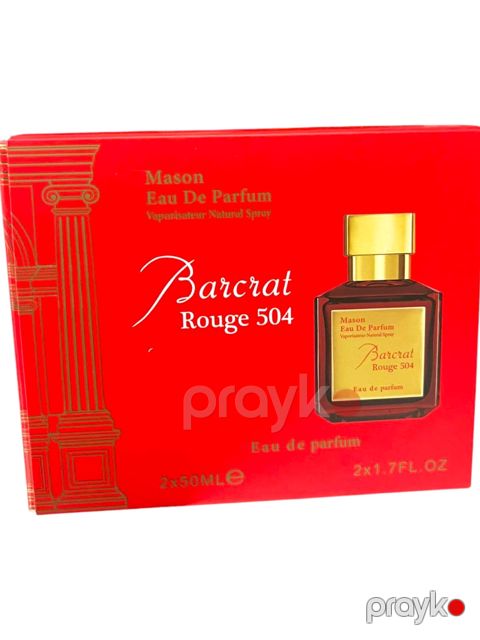 Barcrat rouge 504 qadınlar üçün ətir dəsti, 2х50 ml — Bakı