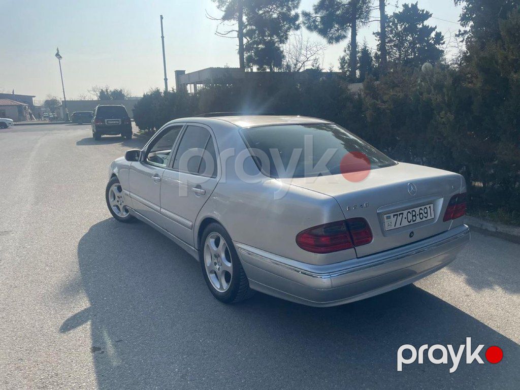 Mercedes E 220, 2.2 L, 1999 il, 384 000 km — Avtomobillər, Bakı (5)