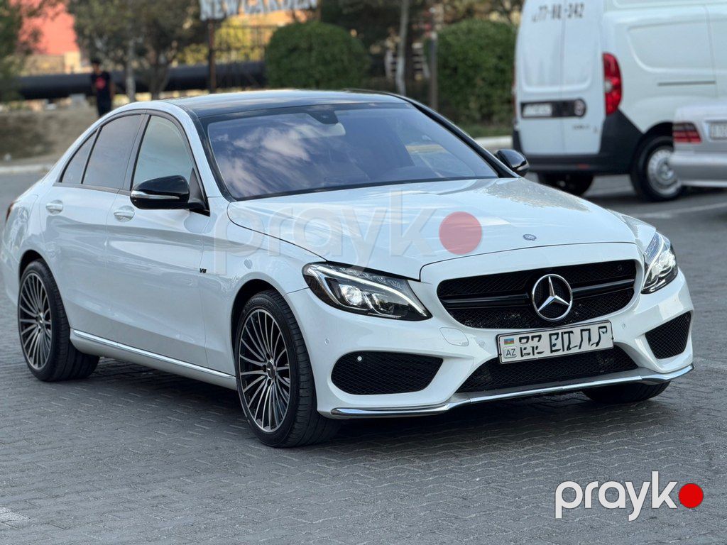 Mercedes C 300, 2.0 L, 2015 il, 201 000 km — Avtomobillər, Bakı (5)
