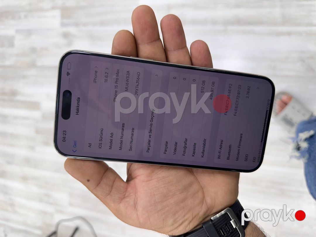 Apple iPhone 15 Pro Max Natural Titanium 512GB/8GB — Smartfonlar, Bakı (5)