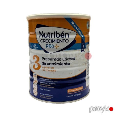 Uşaq qarışığı Nutriben Crecimiento PRO+ 1-3 yaş 800 qram — Bakı
