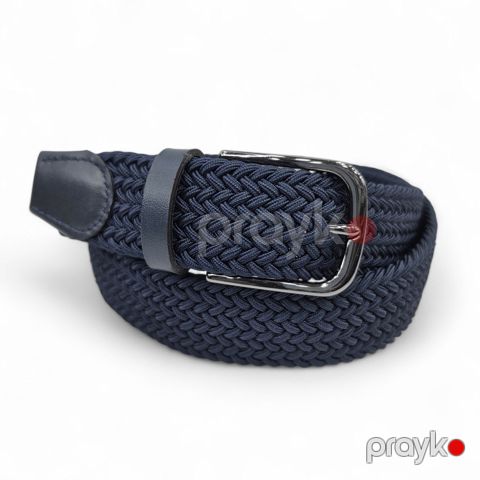 Kəmər Tergan, Belt 340, göy, elastan/təbii dəri, 120 ölçü sm — Bakı