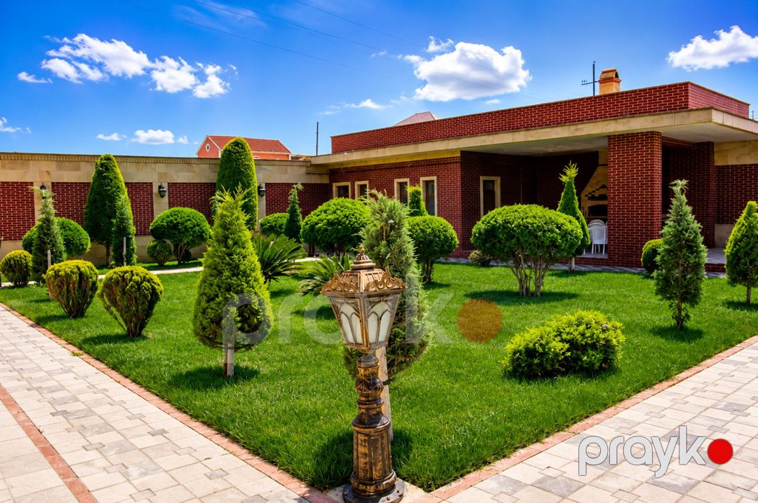 Satılır 10 otaqlı həyət evi/bağ evi 1400 m² — Ev, villa, Bakı (5)
