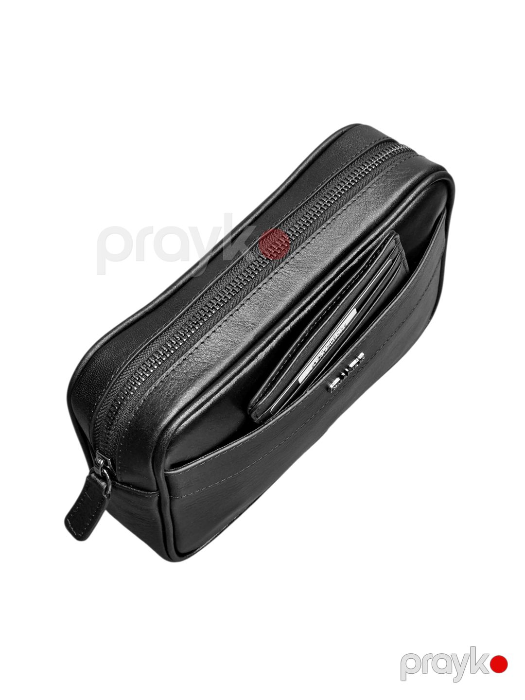 Borsetka Grande WCo-Grande_4298_Black, Təbii dəri, Qara, 20 sm — Mallar, Bakı (3)