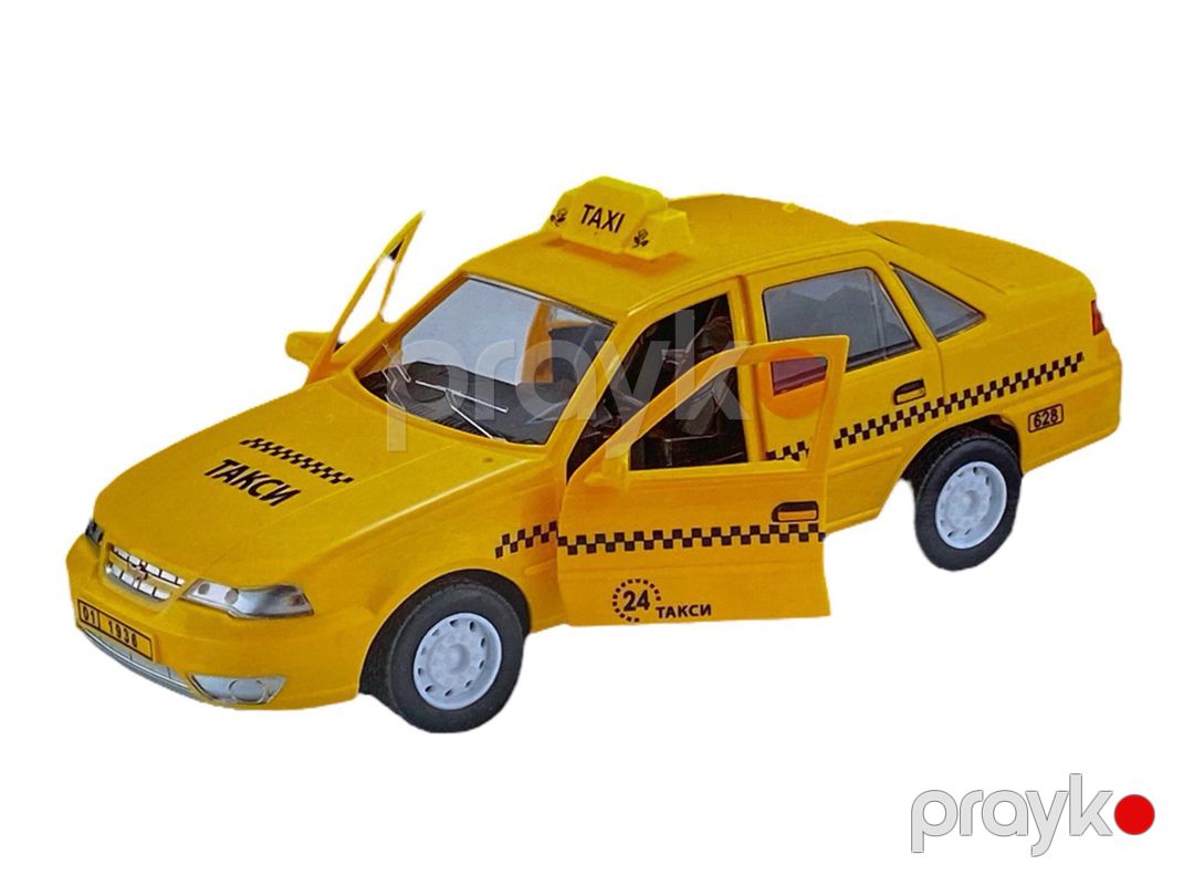 Radio ilə idarə olunan avtomobil Taxi M6684, 3 yaşdan, sarı — Mallar, Bakı (3)