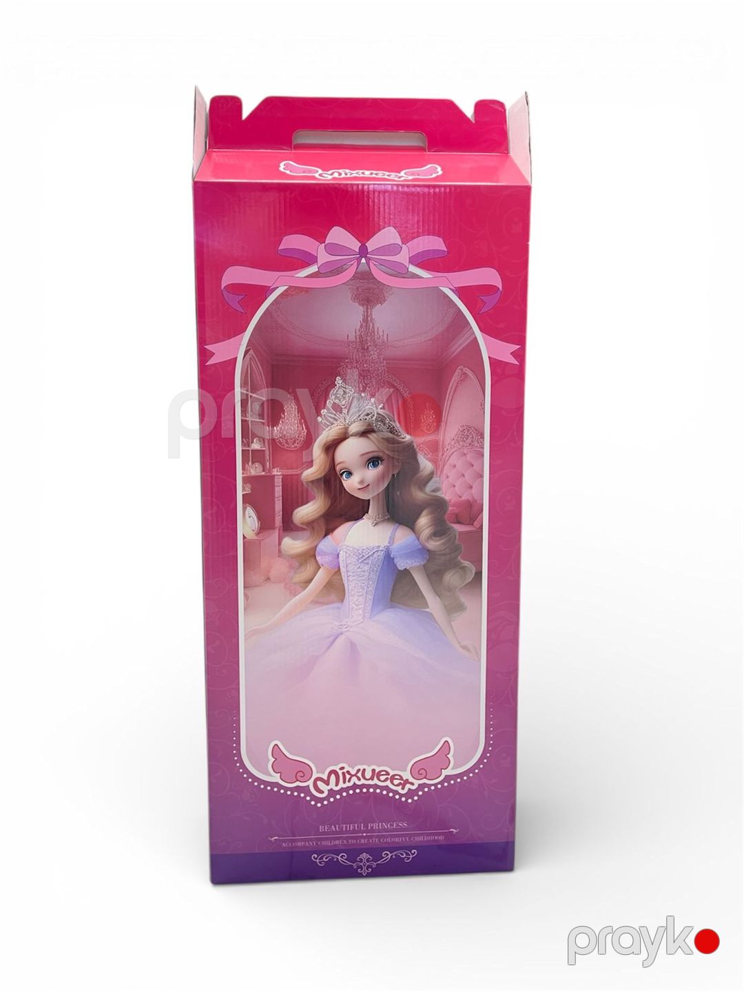 Kukla Mixueer Beautiful Princess, plastik, çəhrayı, 60 sm, 3+ yaş — Mallar, Bakı (2)