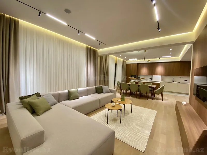 Kirayə verilir 3 otaqlı Mənzil Yeni tikili 130 m² Bakı, Nəsimi r., 28 May m — Bakı