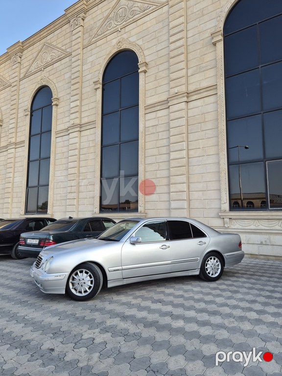 Mercedes E 320, 3.2 L, 2000 il, 585 000 km — Avtomobillər, Bərdə (2)