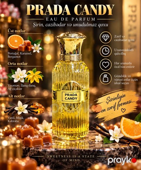 No brand Candy ətir suyu uniseks, 30 ml — Bakı
