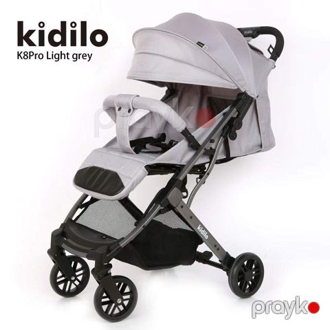 Uşaq arabası Kidilo K8 Pro, boz — Bakı