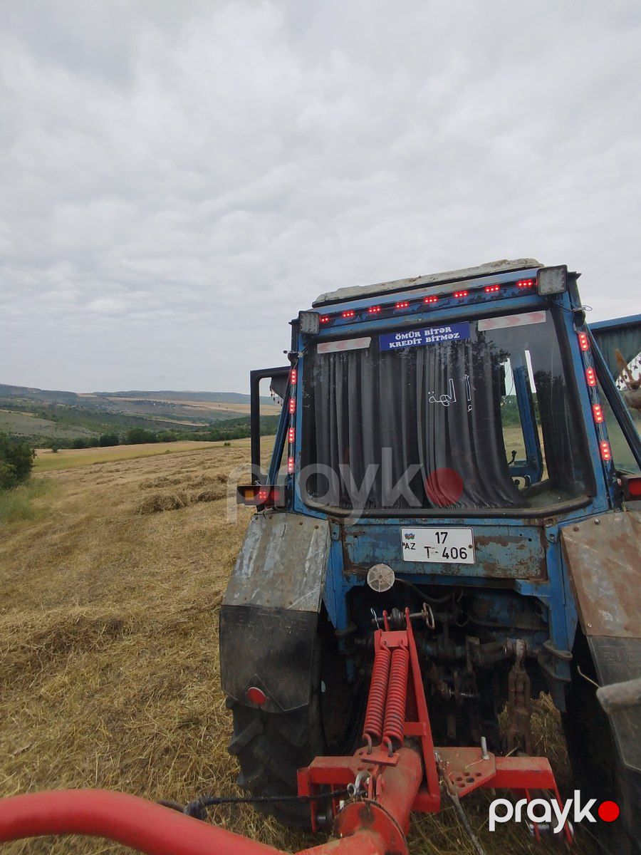 Traktor Belarus MTZ-80, 1990 il — Aqro texnikası, Şabran (4)