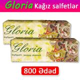 Kağız salfetlər Gloria 800 əd — Gigiyena