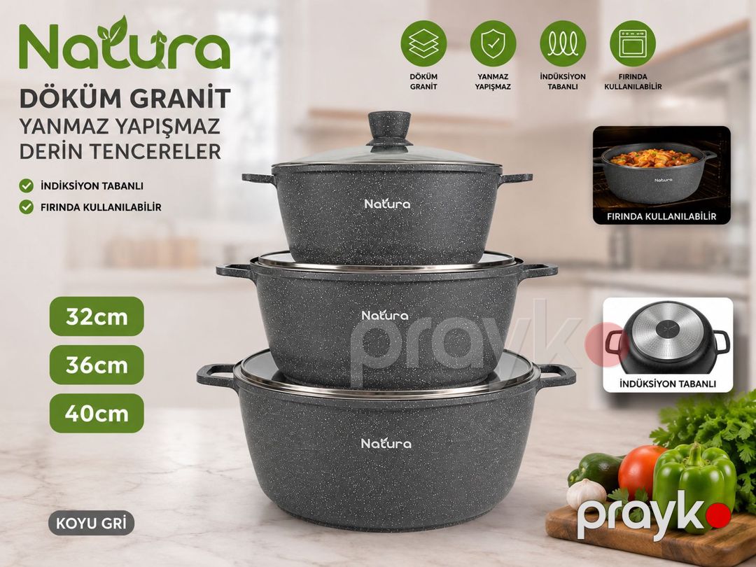Natura yanmaz, yapışmaz qazanlar Arls — Mallar, Bakı (2)