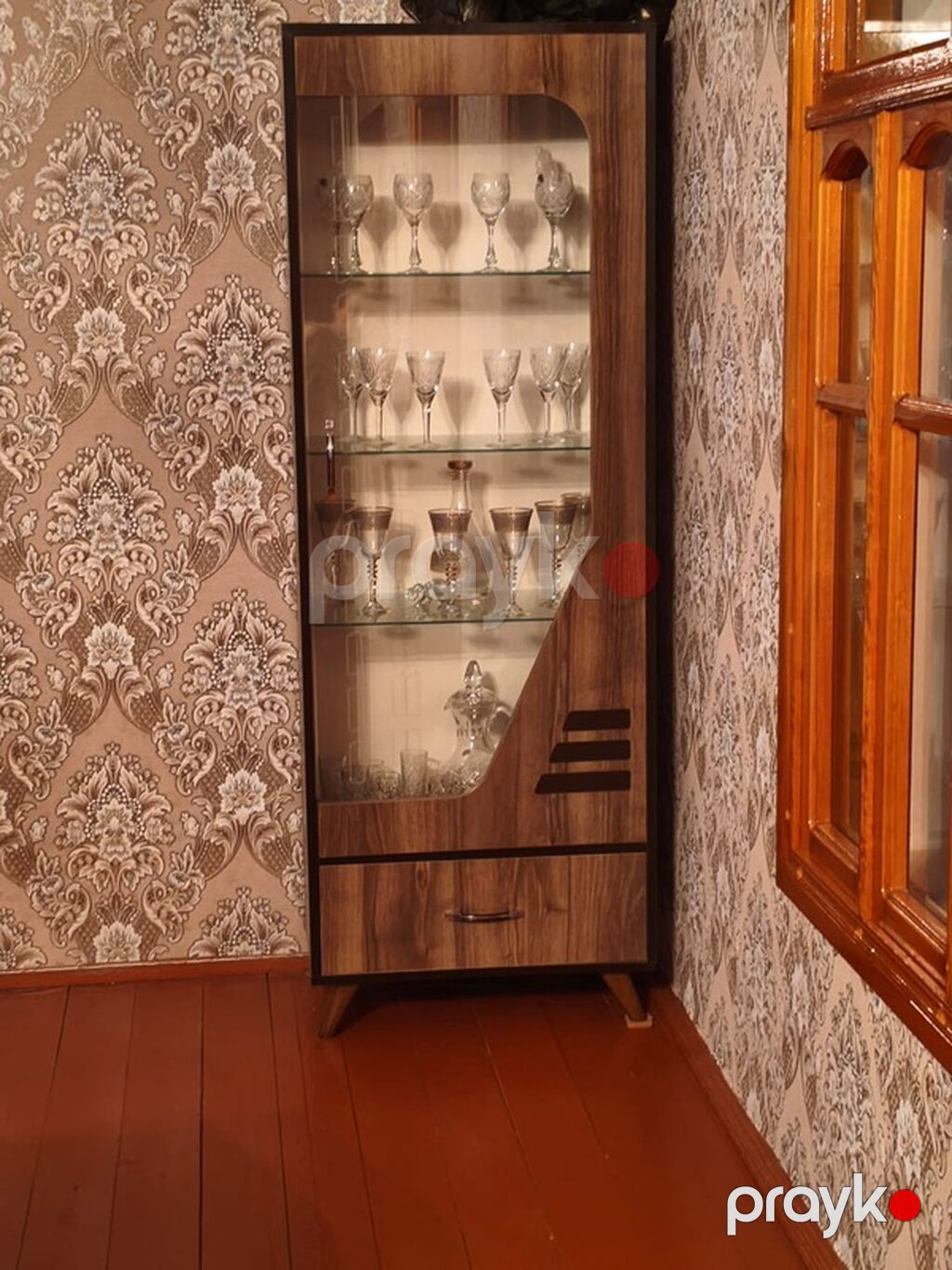 Yataq otağı mebelləri dəsti - Material: ağac teksturalı laminat — Yataq otağı mobilya dəstləri, Salyan (2)