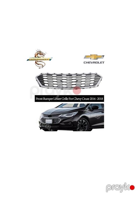 Chevrolet Cruze 2016-2019 RS orta radiator barmaqlığı — Bakı