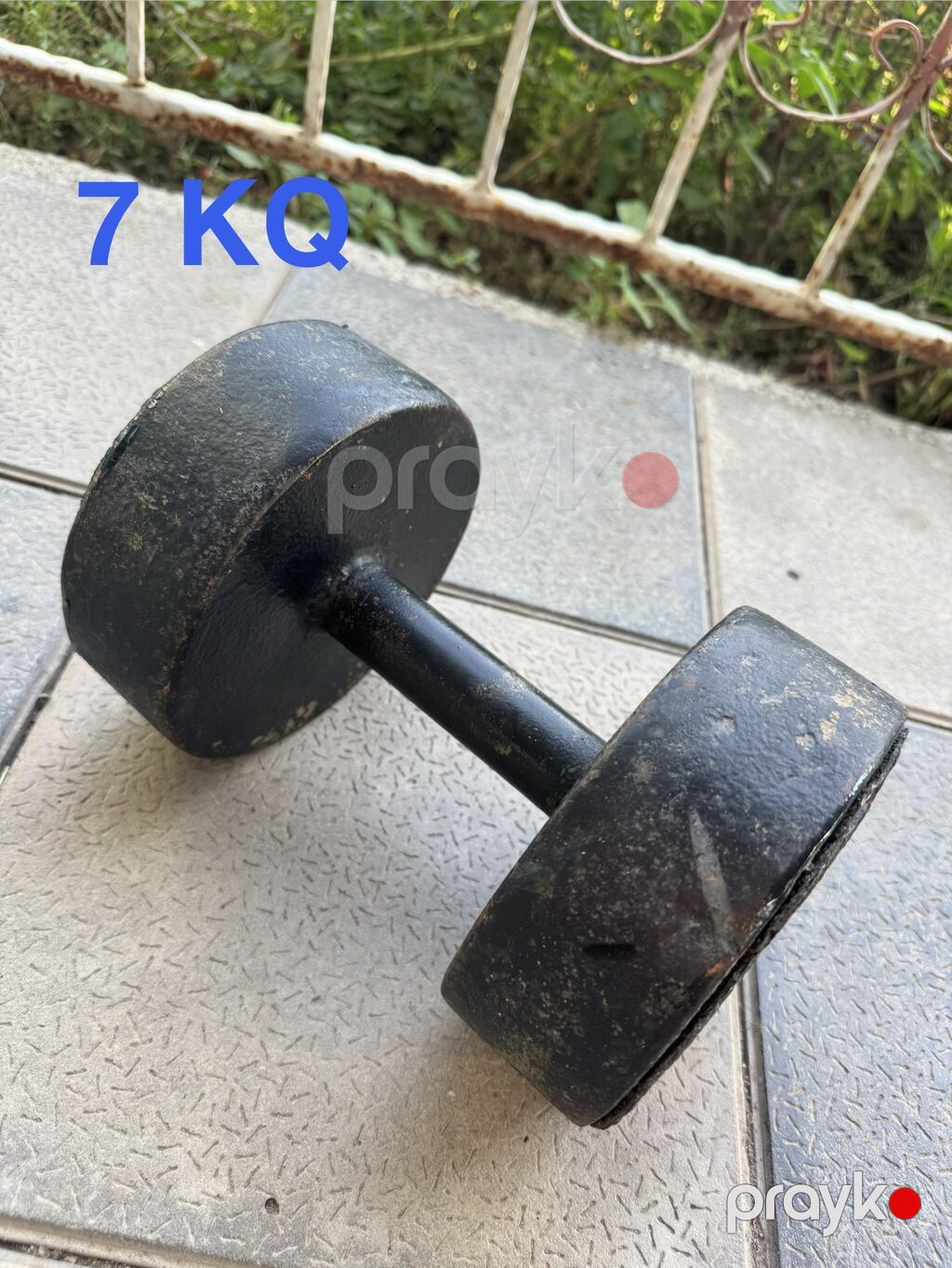 Qiymət hamsına aitdir ştank biri 30 kq, balaca 7 kq, qantel 7 kq — Digər simulyatorlar, İmişli (3)