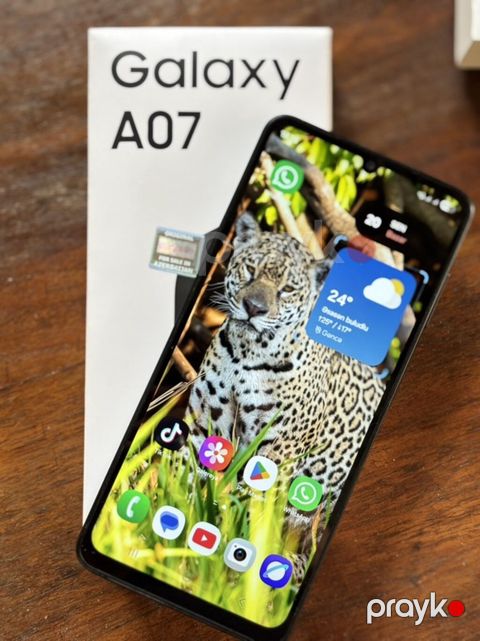 Samsung Galaxy A07, 128 GB, rəng - Qara, İki sim kartlı — Gəncə