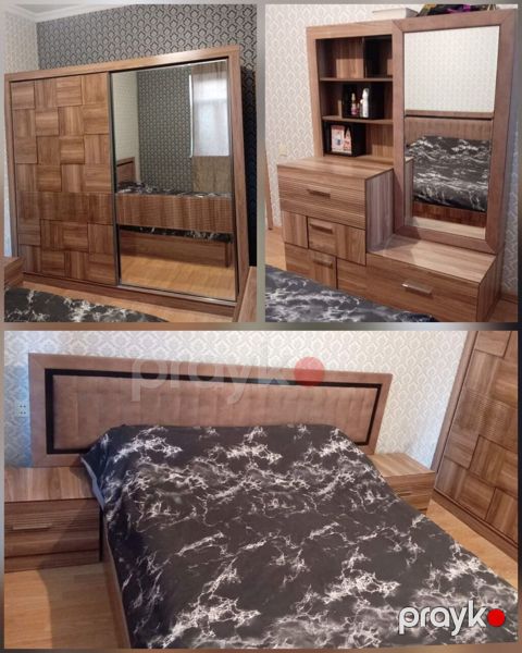 İkinəfərlik çarpayı, Dolab, Termo, 2 tumba, İşlənmiş — Bakı