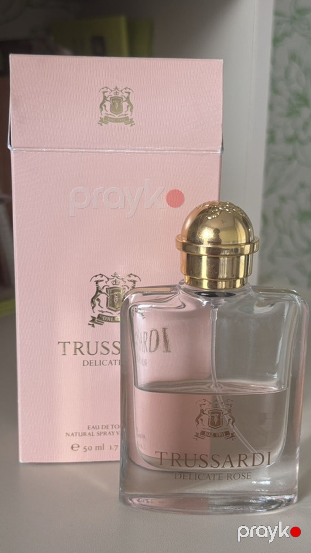 Trussardi Delicate Rose – Eau de Toilette, 50 ml (1.7 fl.oz), Natural — Ətir, Bakı (2)