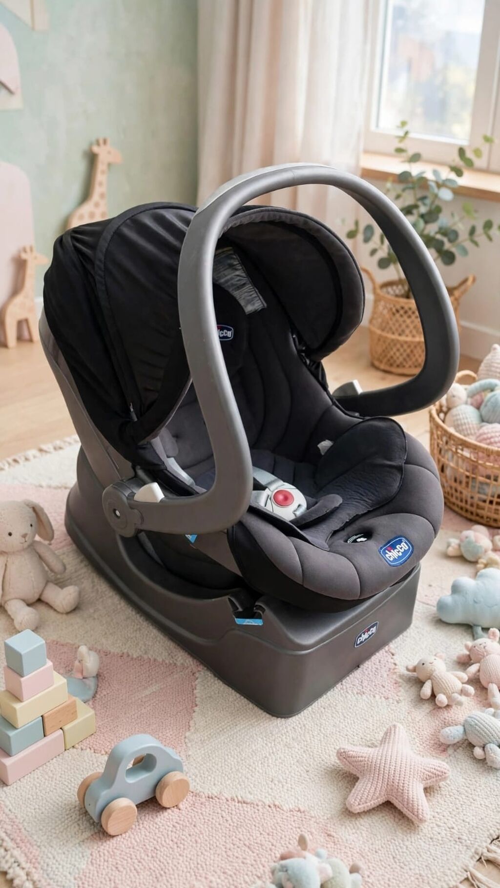 Chicco auto-fix maşin oturacağı 65 manata satılır şekilde gördüyünüz — Avtokresloları, Bakı (3)