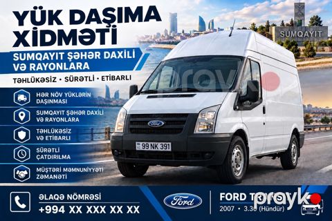 Yük daşıma xidməti — Sumqayıt