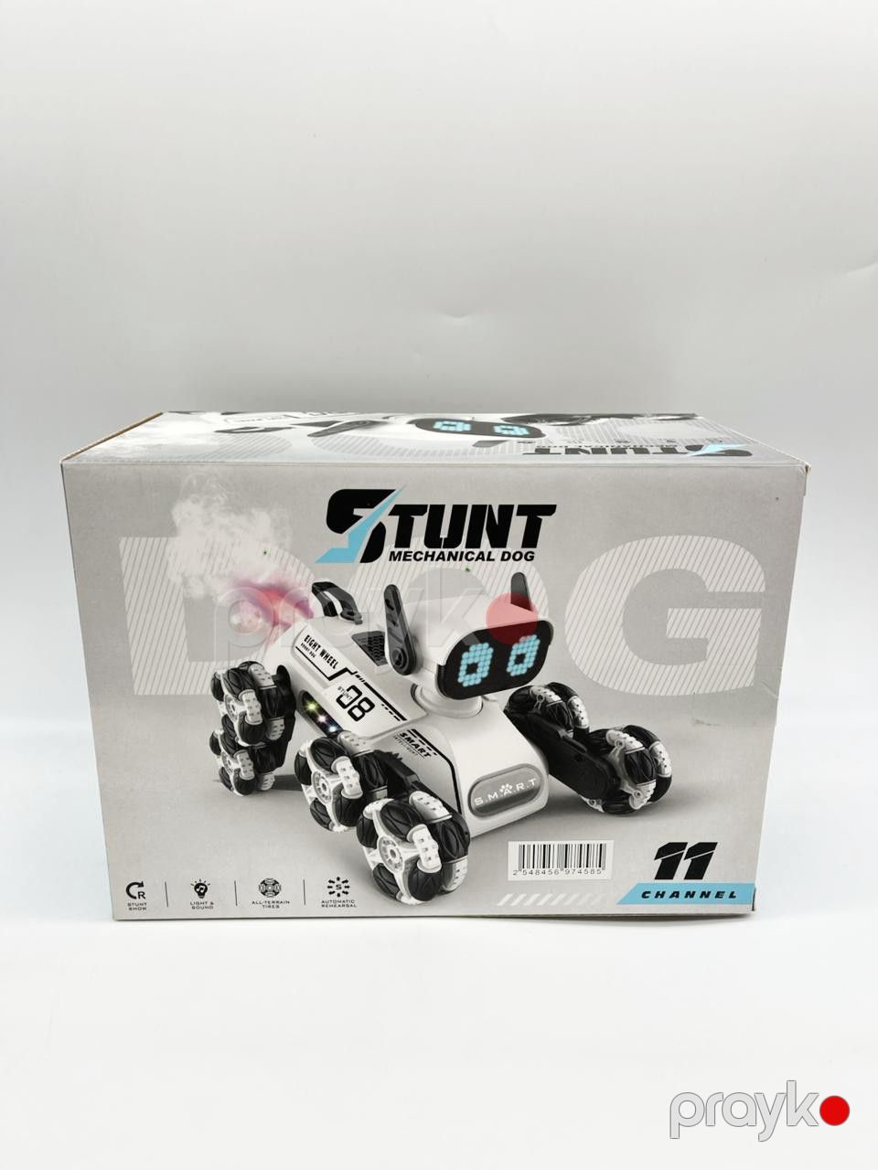 Radio ilə idarə olunan robot Stunt Mechanical Dog T-81, plastik, boz, 6 yaş — Mallar, Bakı (2)