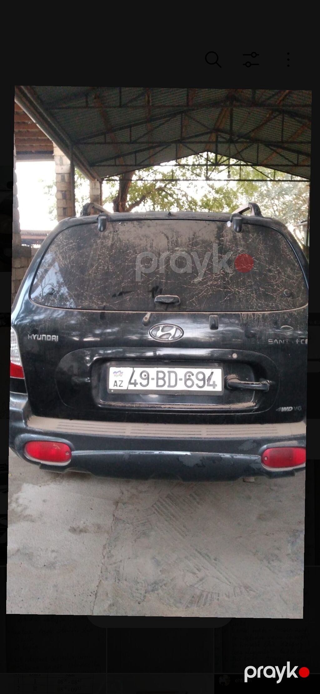 Hyundai Santa Fe: 2.7 l Krossover — Avtomobillər, Saatlı (2)