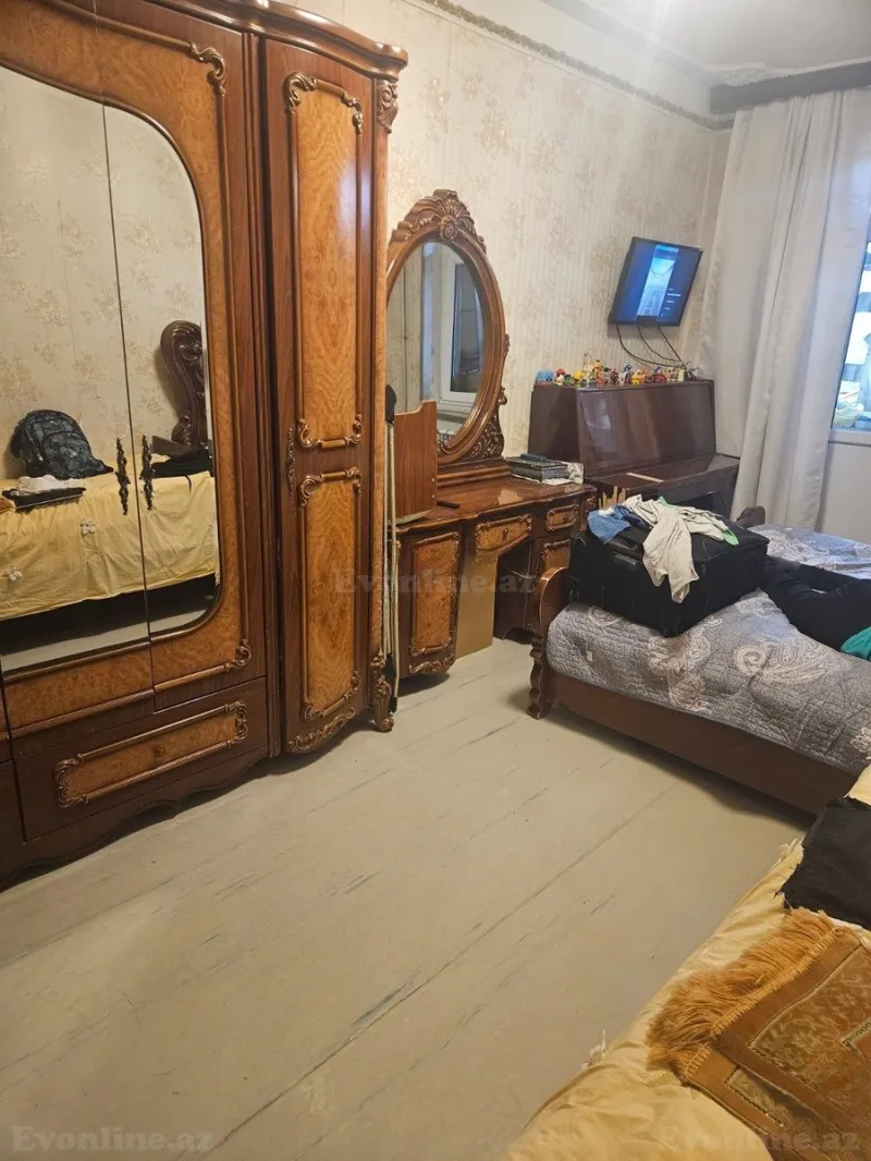 Satılır 3 otaqlı Mənzil Köhnə tikili 75 m² Bakı, Xətai r., Əhmədli m., Əhmədli — Mənzil, Bakı (5)