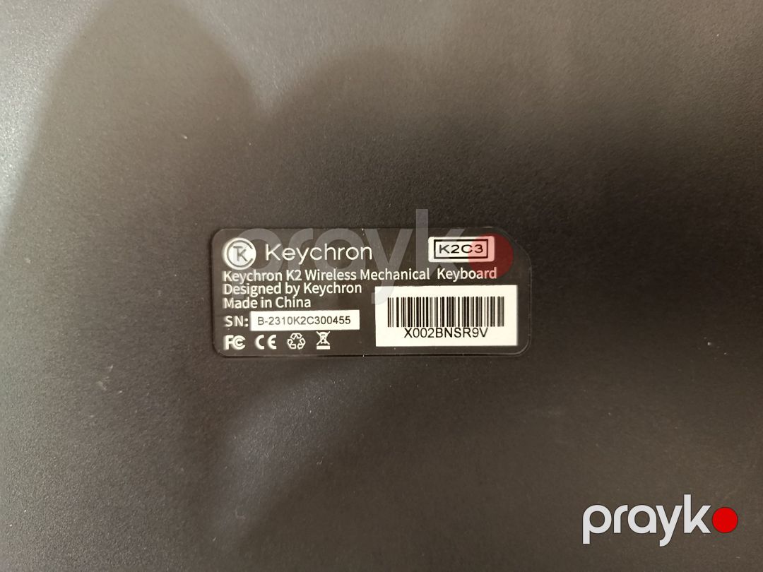 Keychron K2 Wireless mexaniki klaviatura — Periferik cihazlar, Bakı (2)