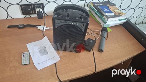 Portativ simsiz səs gücləndiricisi və mikrofon dəsti - Model: Imax — Bakı
