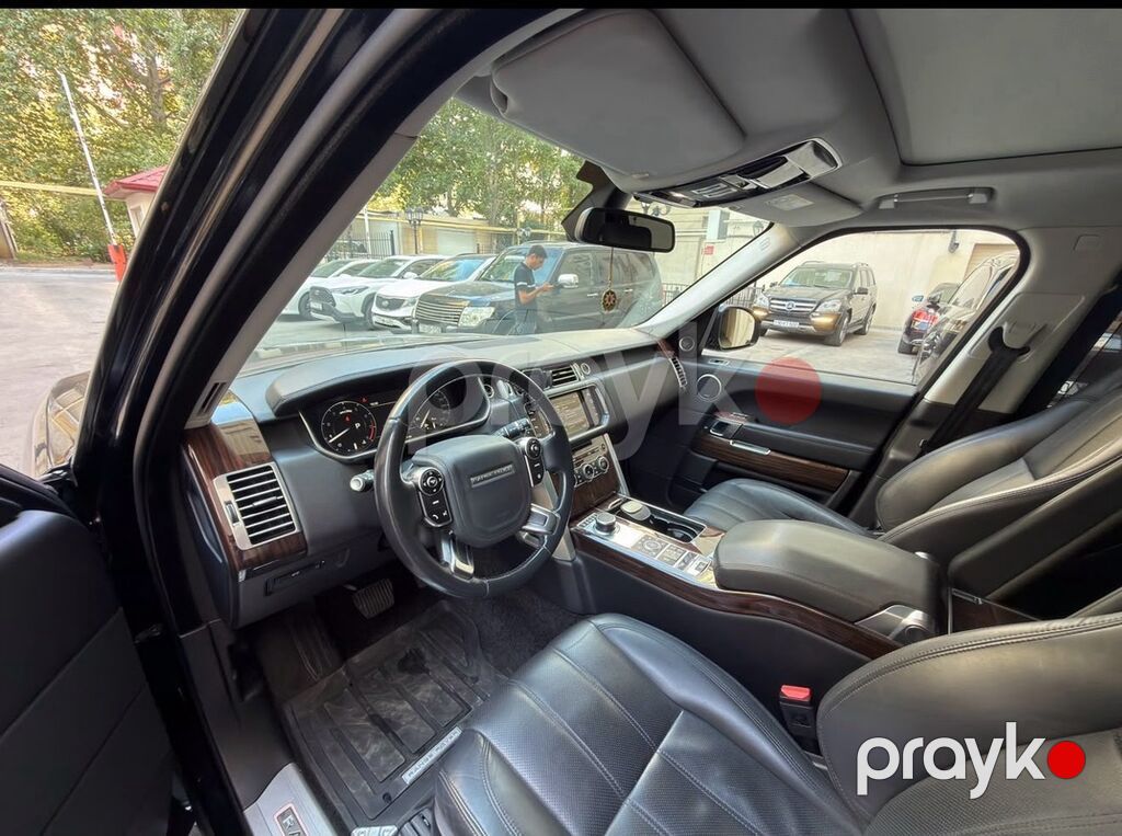 Range Rover (L405) – qara rəngli, tam ölçülü lüks SUV masın ıdeal — Avtomobillər, Bakı (6)