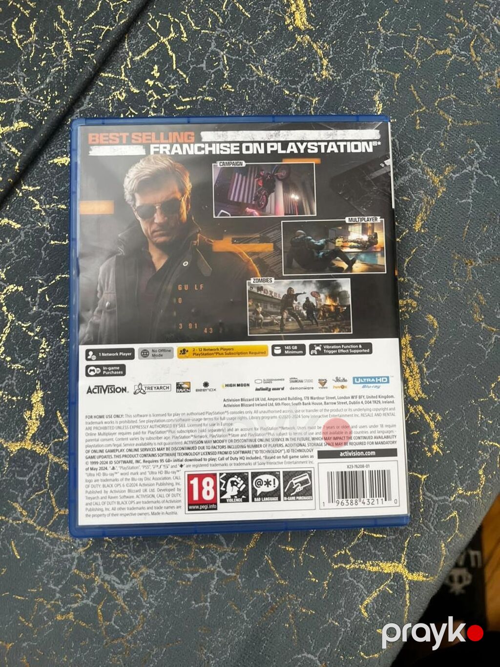 PlayStation 5 üçün orijinal Call of Duty: Black Ops 6 oyun diski — Konsol oyunları, Bakı (2)