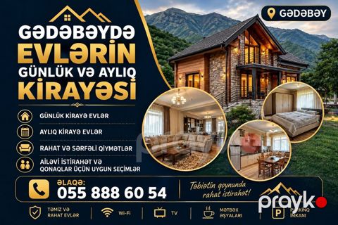 400 kv. m, 10 otaq, İnternet — Gədəbəy