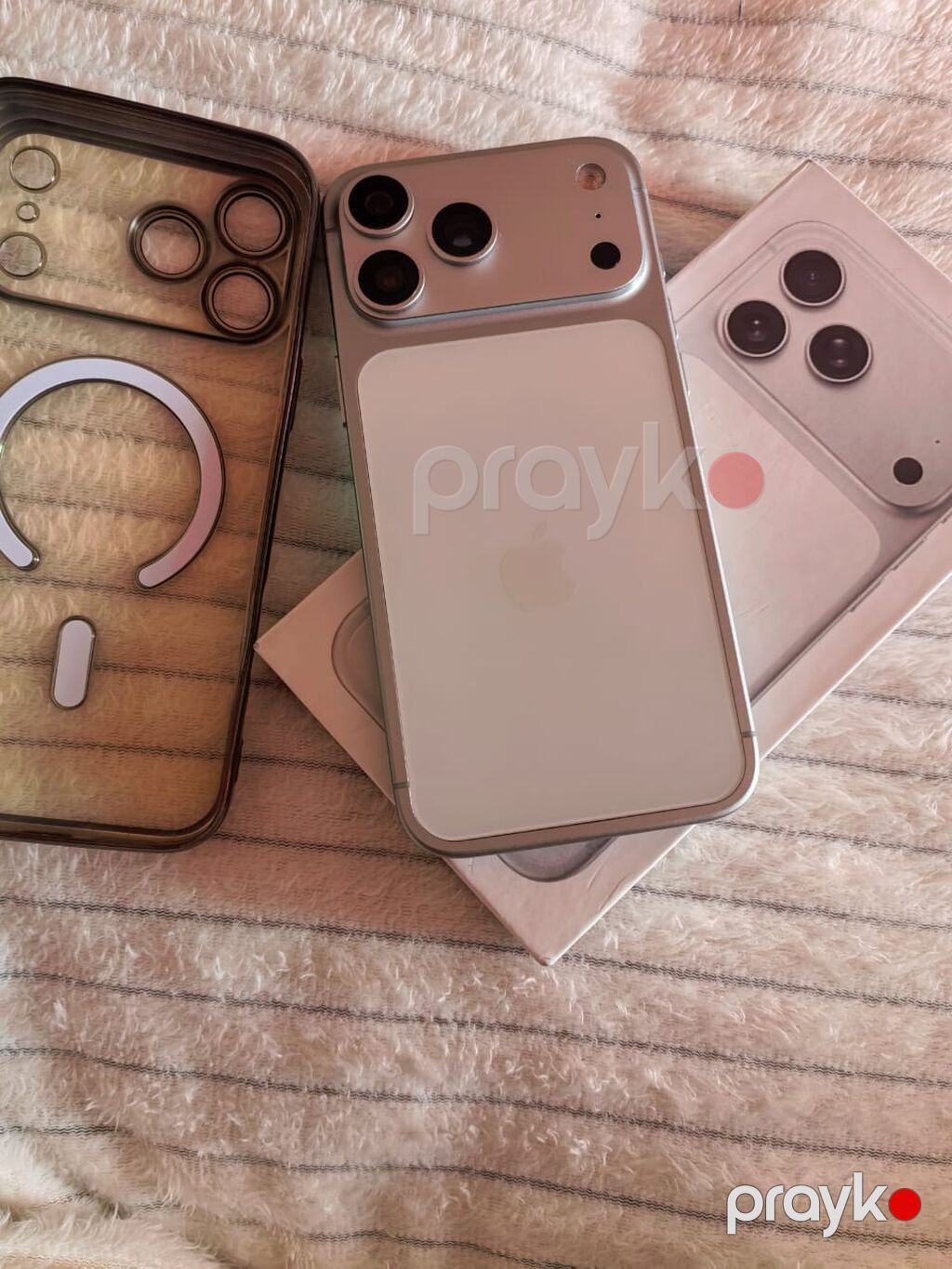 IPhone 17 Pro Max, 128 GB, Bordo, Barmaq izi, Sənədlərlə — Apple iPhone, Digah (3)