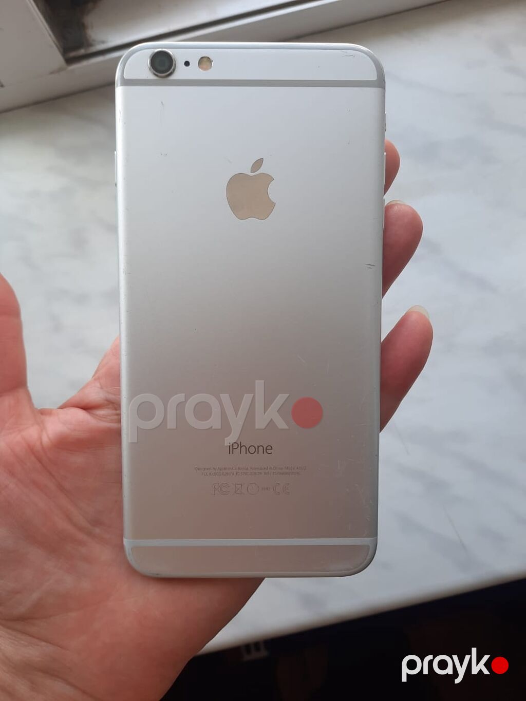 IPhone 6 Plus, Gümüşü, Barmaq izi — Apple iPhone, Xırdalan (2)