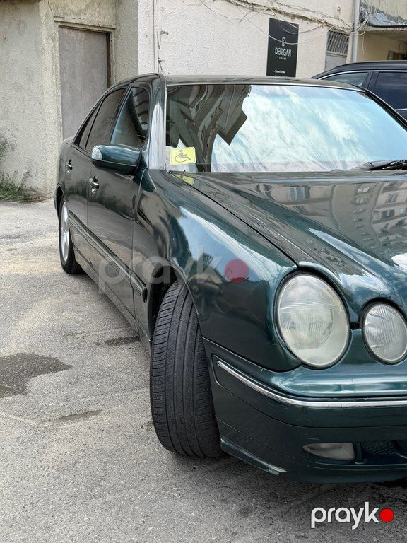 Mercedes E 270, 2.7 L, 2000 il, 420 000 km — Avtomobillər, Bakı (4)