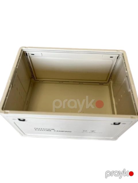 Kempinq üçün yeşik, plastik, 46.5х11х65 sm, ağ — Bakı