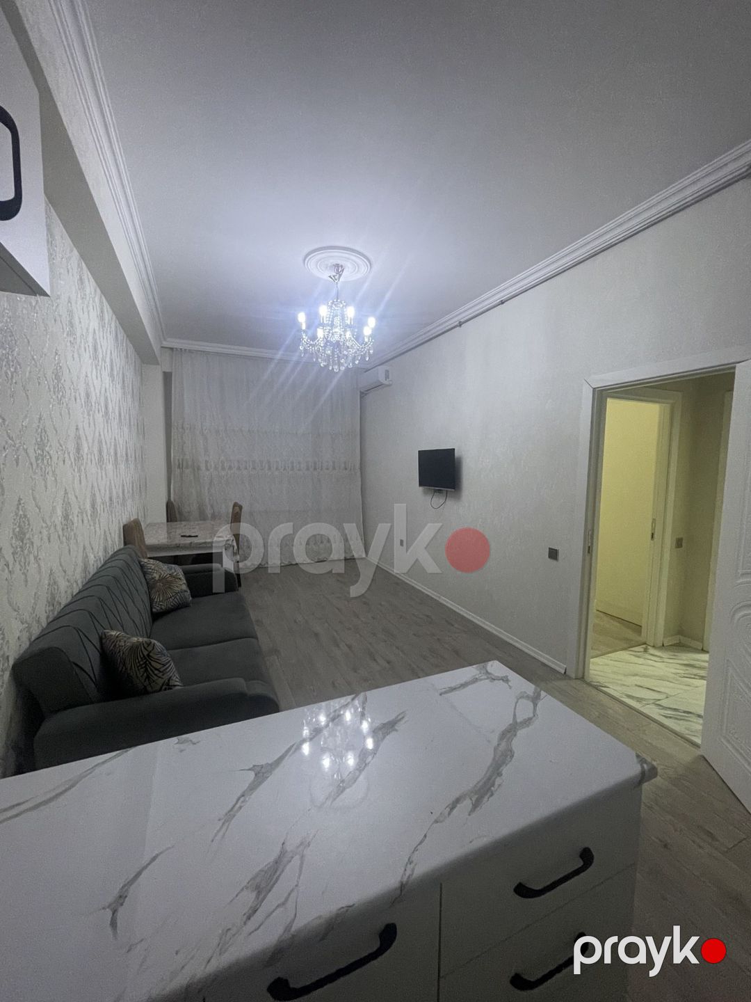 İcarəyə verilir 2 otaqlı yeni tikili 45 m² — Mənzil, Xırdalan (2)