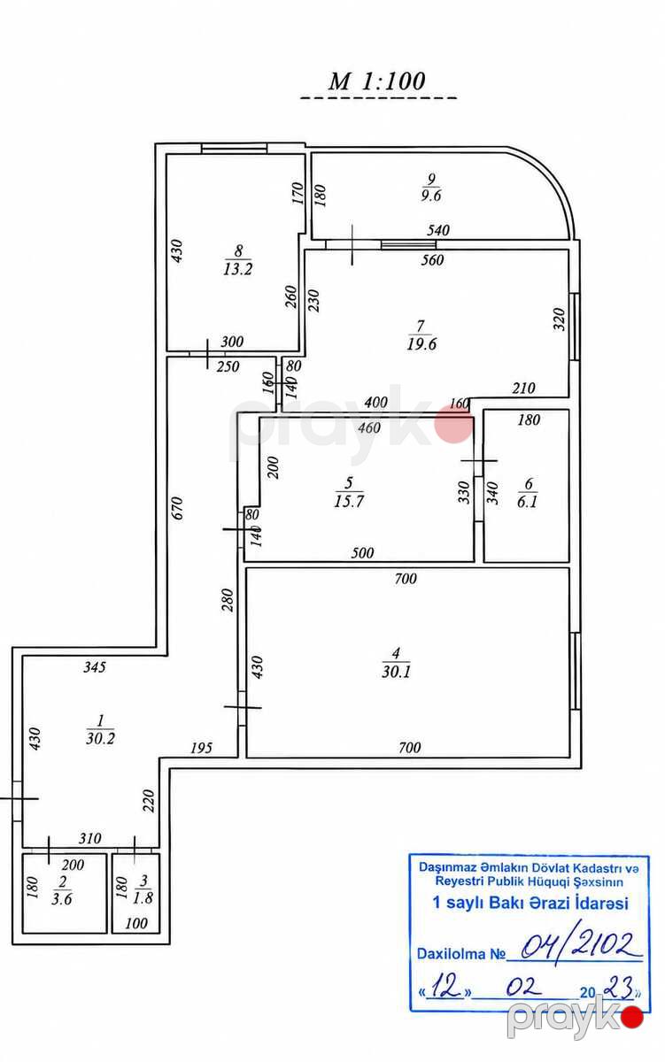 Satılır 3 otaqlı yeni tikili 130 m² — Mənzil, Bakı (2)