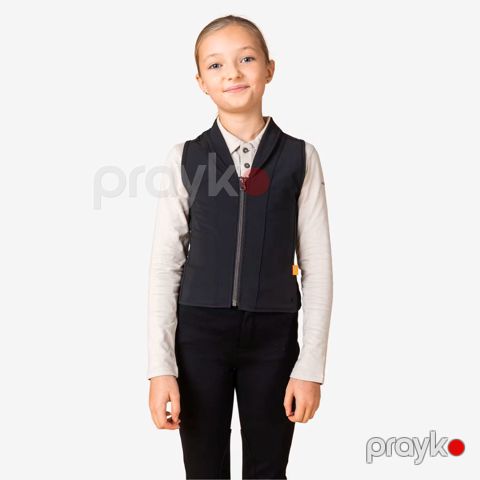 Uşaq üçün atçılıq jileti Decathlon 8739567, ölçü 131-140 sm, qara — Bakı